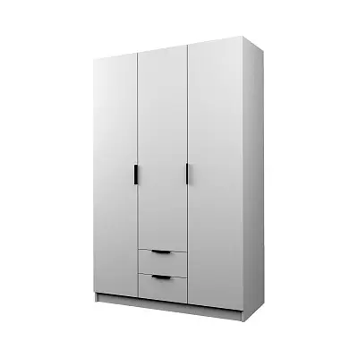 картинка Шкаф ЭКОН распашной 3-х дверный с 2-мя ящиками от магазина КУПИ КУПЕ